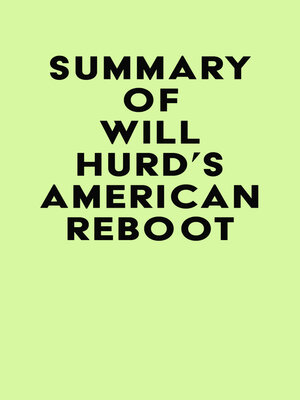 cover image of Summary of Will Hurd's American Reboot